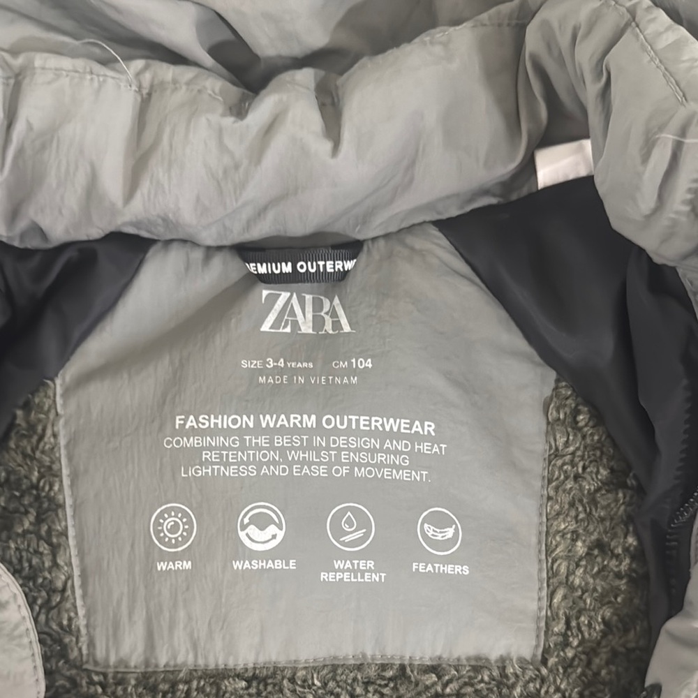 Zara Fashion Warm Outerwear Jacket